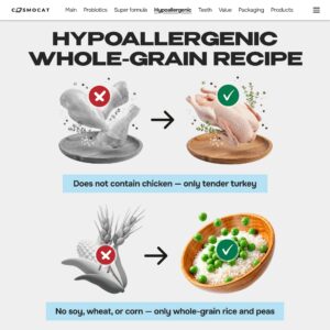 Cosmocat Dry Food Duck Probiotics Sterilised 1.8 KG